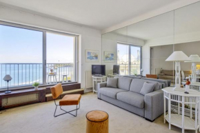 Studio w balcony and breathtaking view of Grand Plage Biarritz Welkeys